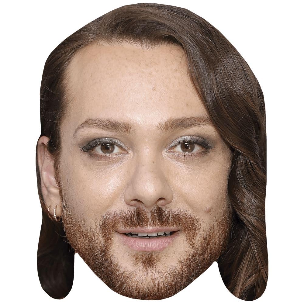 Ricardo Simonetti (Beard) Celebrity Mask, Flat Card Face, Fancy Dress Mask