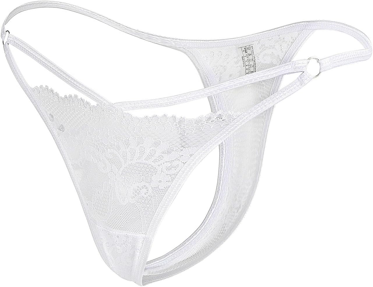 comeondear Lace G String Underwear for Women Sexy Lace Strappy Underwear Thong Plus Size Micro Thong Panties - Image 8