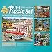 Bits and Pieces â€“ 4-in-1 Multi-Pack - 300 Piece Jigsaw Puzzles for Adults â€“ Large pc Puzzle Set Bundle by Bigelow Illustrations -16