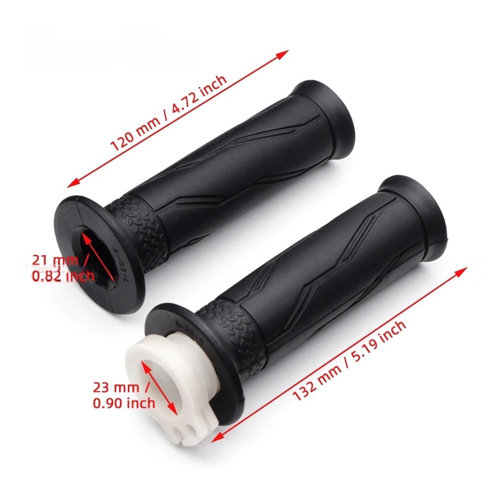 Empuñaduras Manillar Funda Antideslizante De Goma para Manillar De Motocicleta, para MT 01 03 07 09 YZF R1 R3 R15 R125 FZ1/FZ6 para FAZER FZ 6R FZ8 R1M