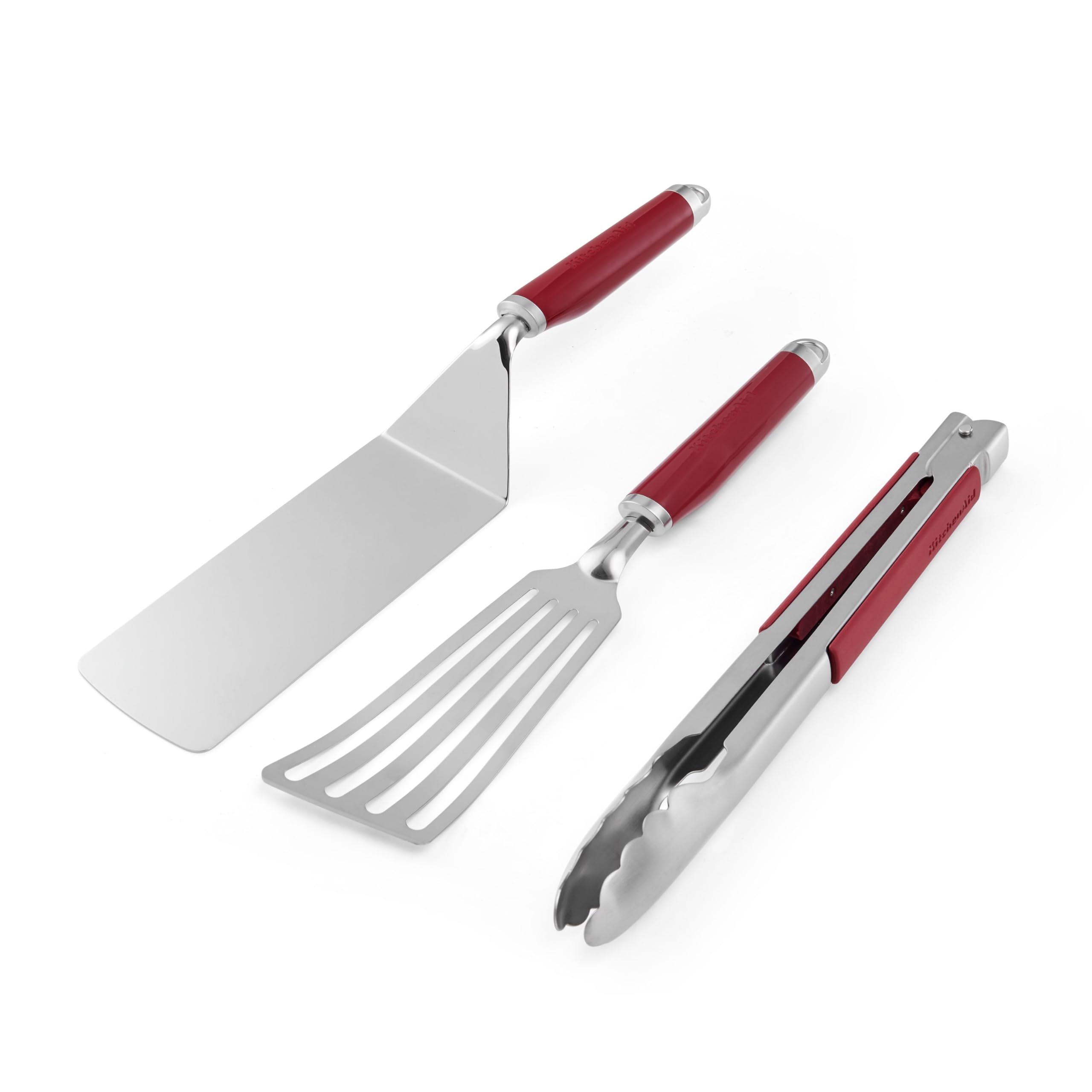 KitchenAid 3-częściowy zestaw do grillowania w pomieszczeniach - Empire Red