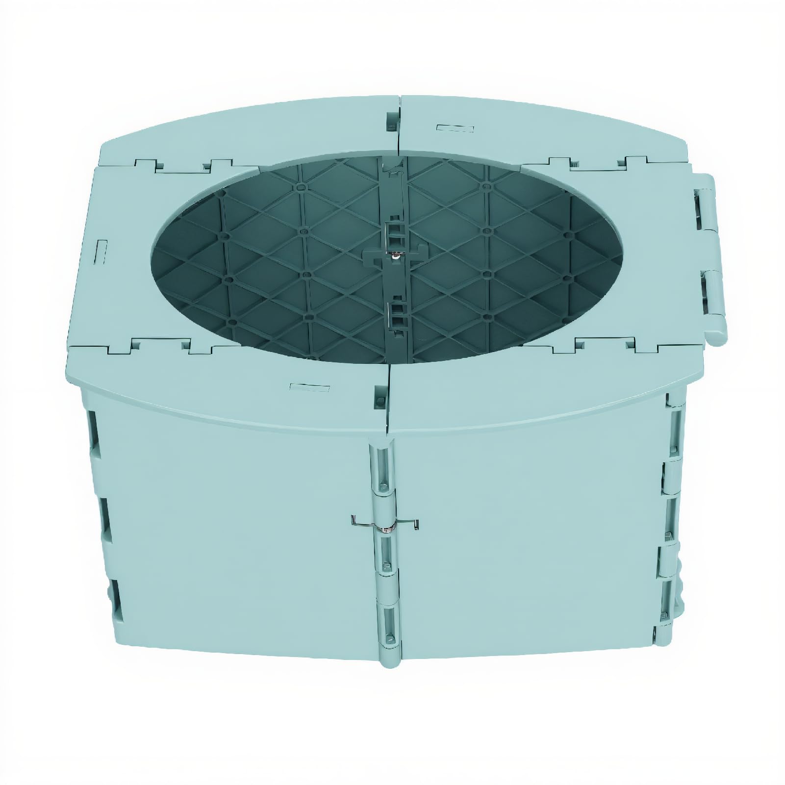 Pot Portatif pour les Voyages Des Tout-Petits, Siège de Toilette Pliable pour Tout-Petits Pot de Voyage Toilette D'Entraînement Toilette Pliante Mobile pour Voiture, Camping (Vert)