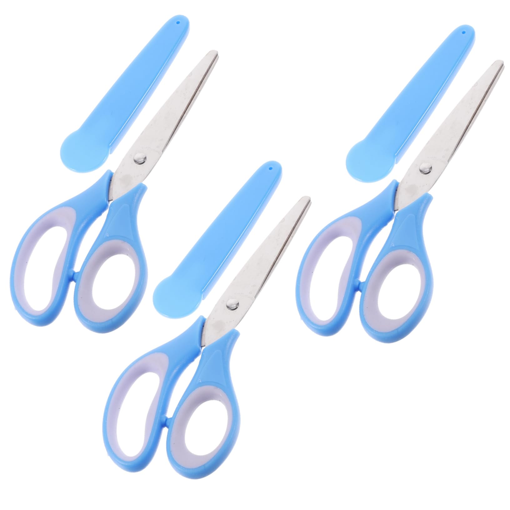 UPKOCH 3 Set Forniture Artigianali Per Clipper Ricamo Pieghevole Forbici Pieghevoli Forbici Per Sicuri Per Il Crafting Acciaio Inossidabile Sky- Pezzi*3