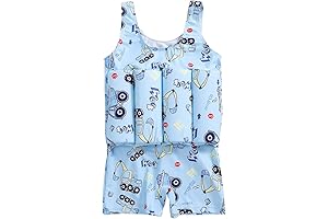 Safe Infant Life Jacket Under 20 lbs: Kids Float Swimsuit Buoyancy Sticks...