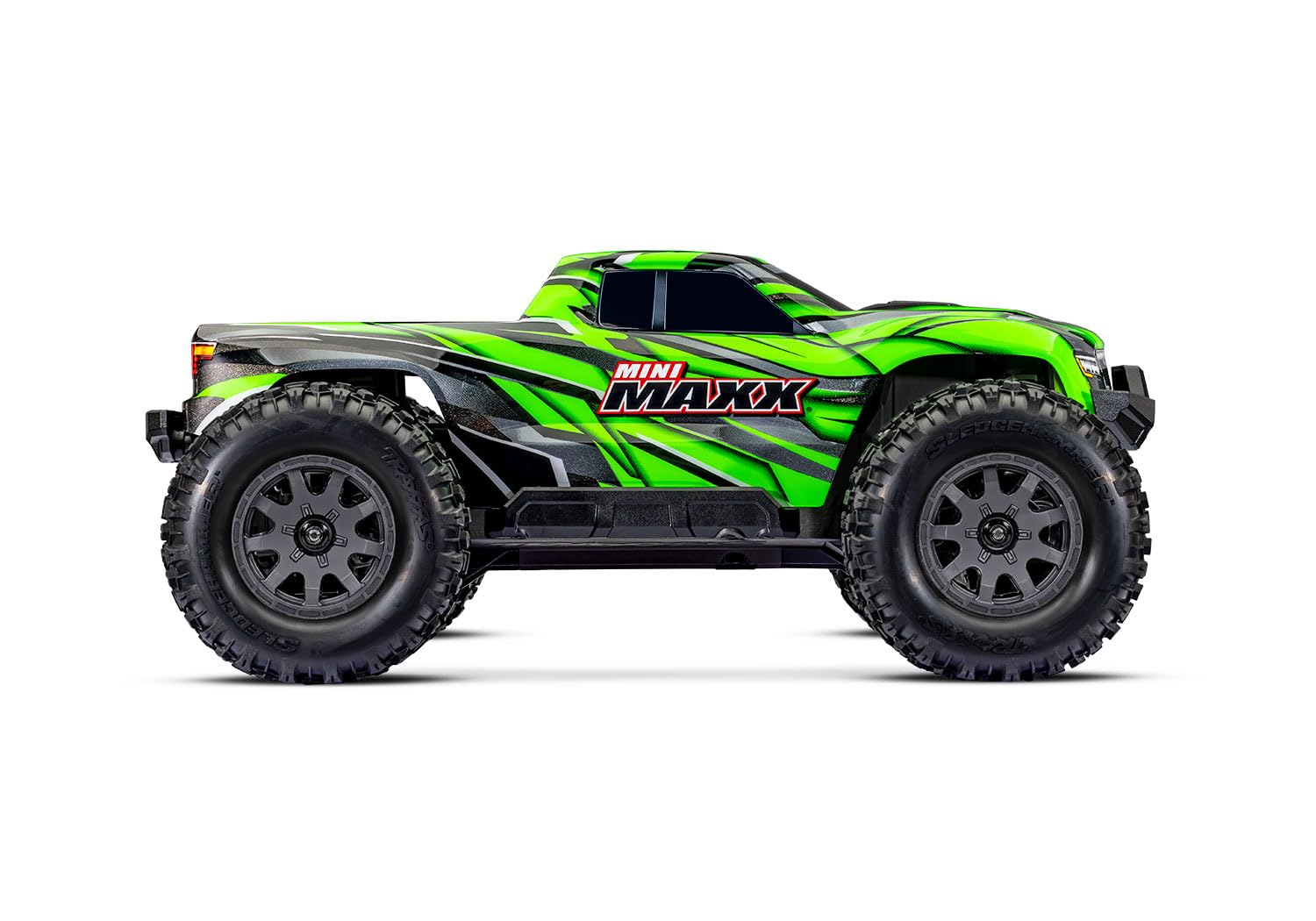 Traxxas Mini Maxx BL-2s Gr?n Brushless 1:10 RC Modellauto Elektro Monstertruck Allradantrieb (4WD) 2,4 GHz (107154-1-GRN)