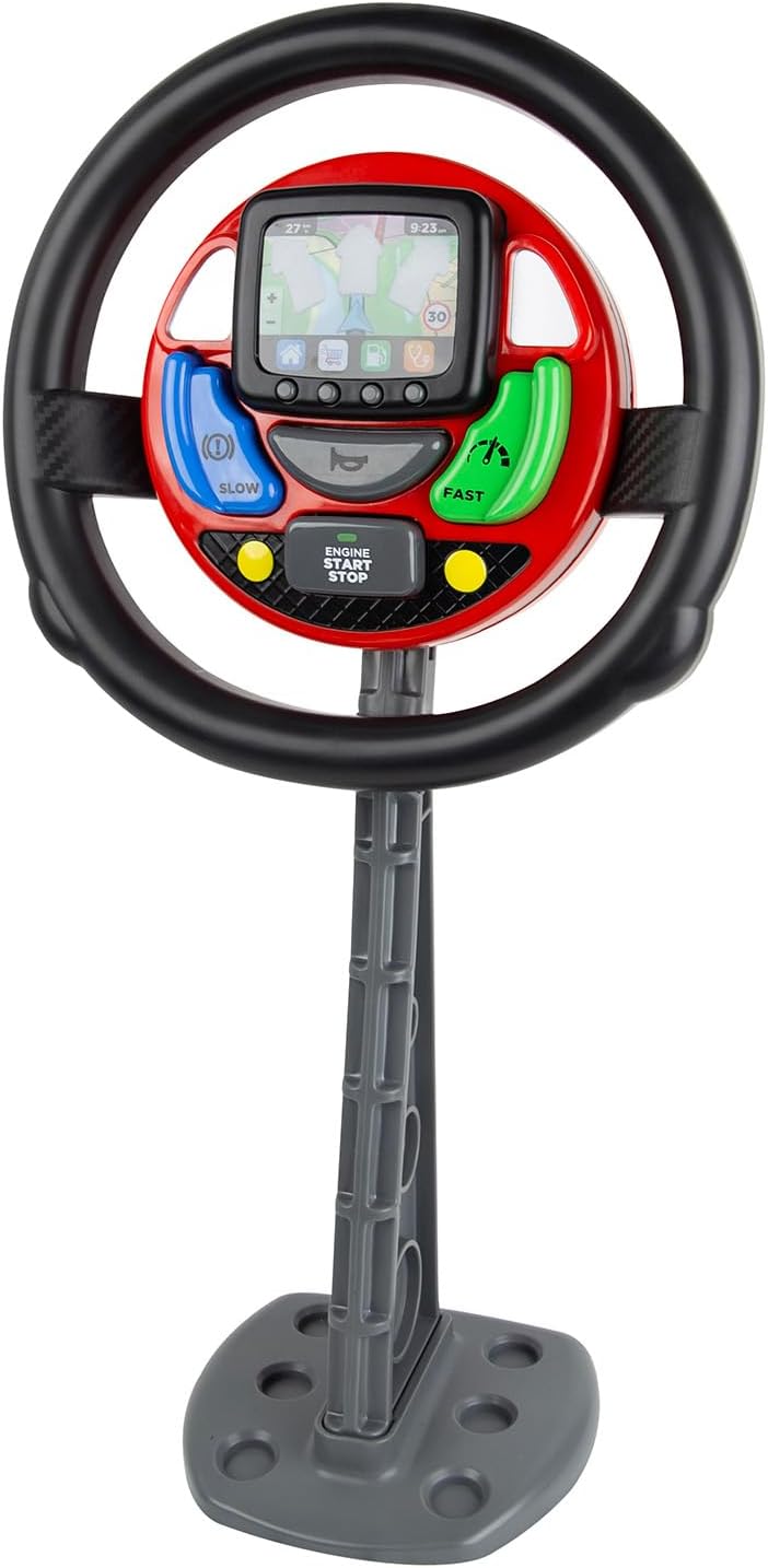 CASDON Sat Nav Steering Wheel- Multi Color, Kids