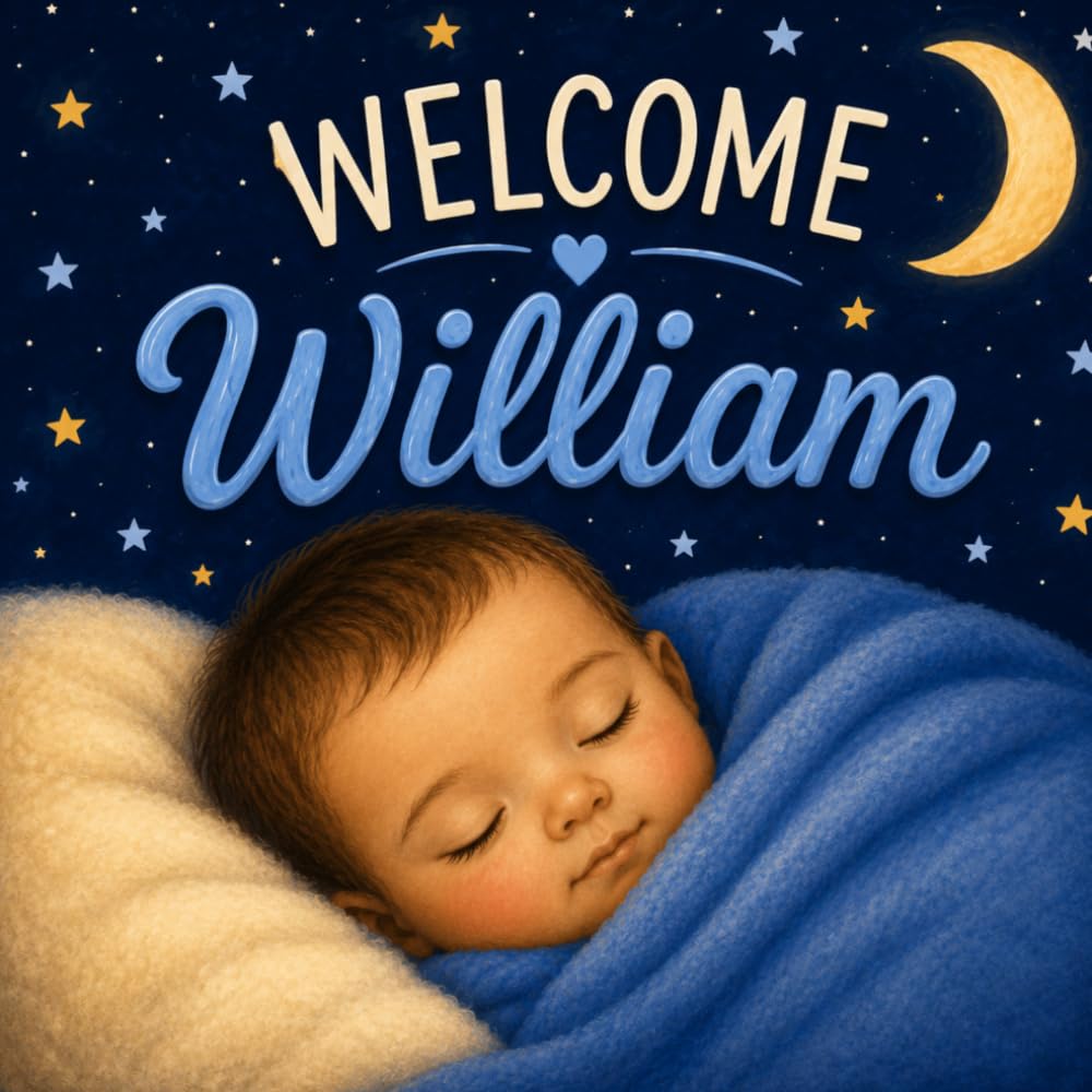 Welcome, William: A Personalized Story to Celebrate and Welcome New Baby (Three Hearts Baby Name Books (William))