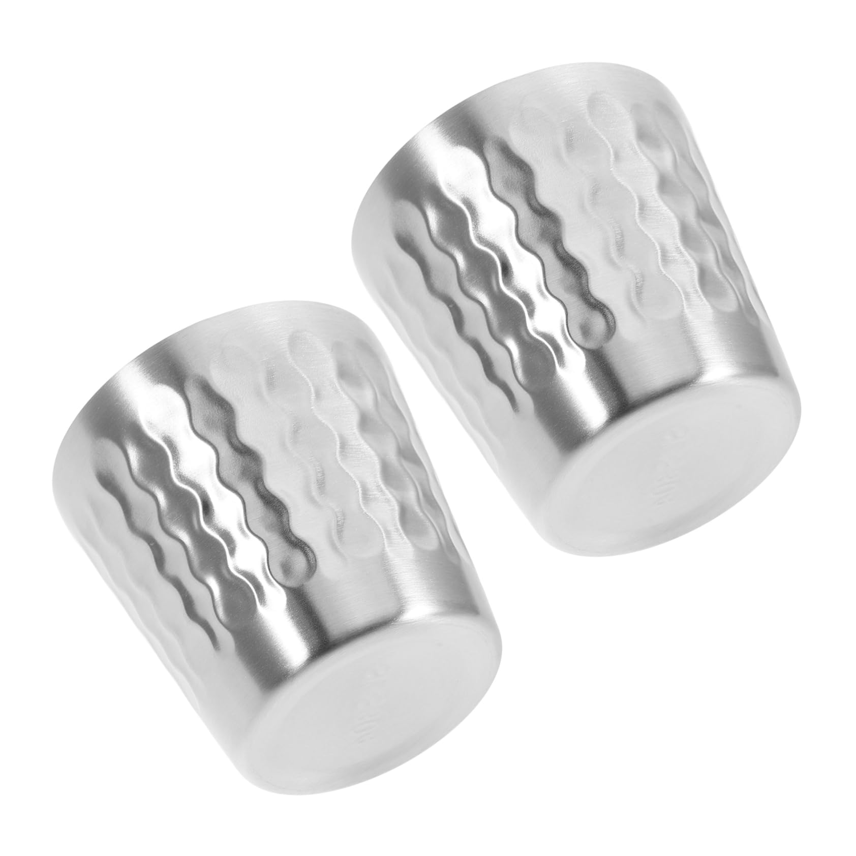 Happyyami Safe Stainless Steel Cups Camping Drink Cup Set Stackable for Easy Travel Outdoor Fun