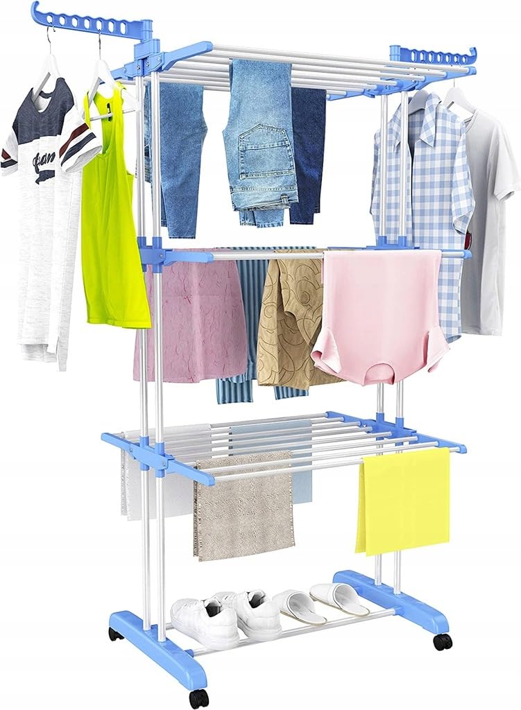 Séchoir à linge extensible ADGO gain de place pour étendre les draps