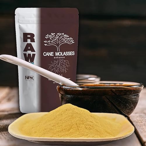 Miniatura 2 de RAW Melaza de caña de 8 onzas, excelente fuente de carbohidratos, bioestimulante, refuerzo de la vida del suelo, azúcares 100% naturales