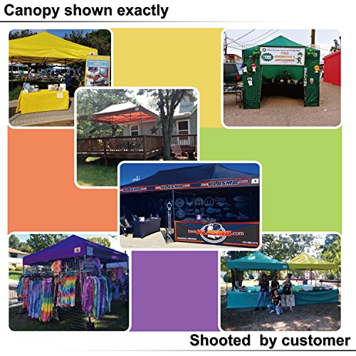 Image of ABCCANOPY 10x20 Commercial Pop up Canopy Tent with Awning Sidewall,Gray
