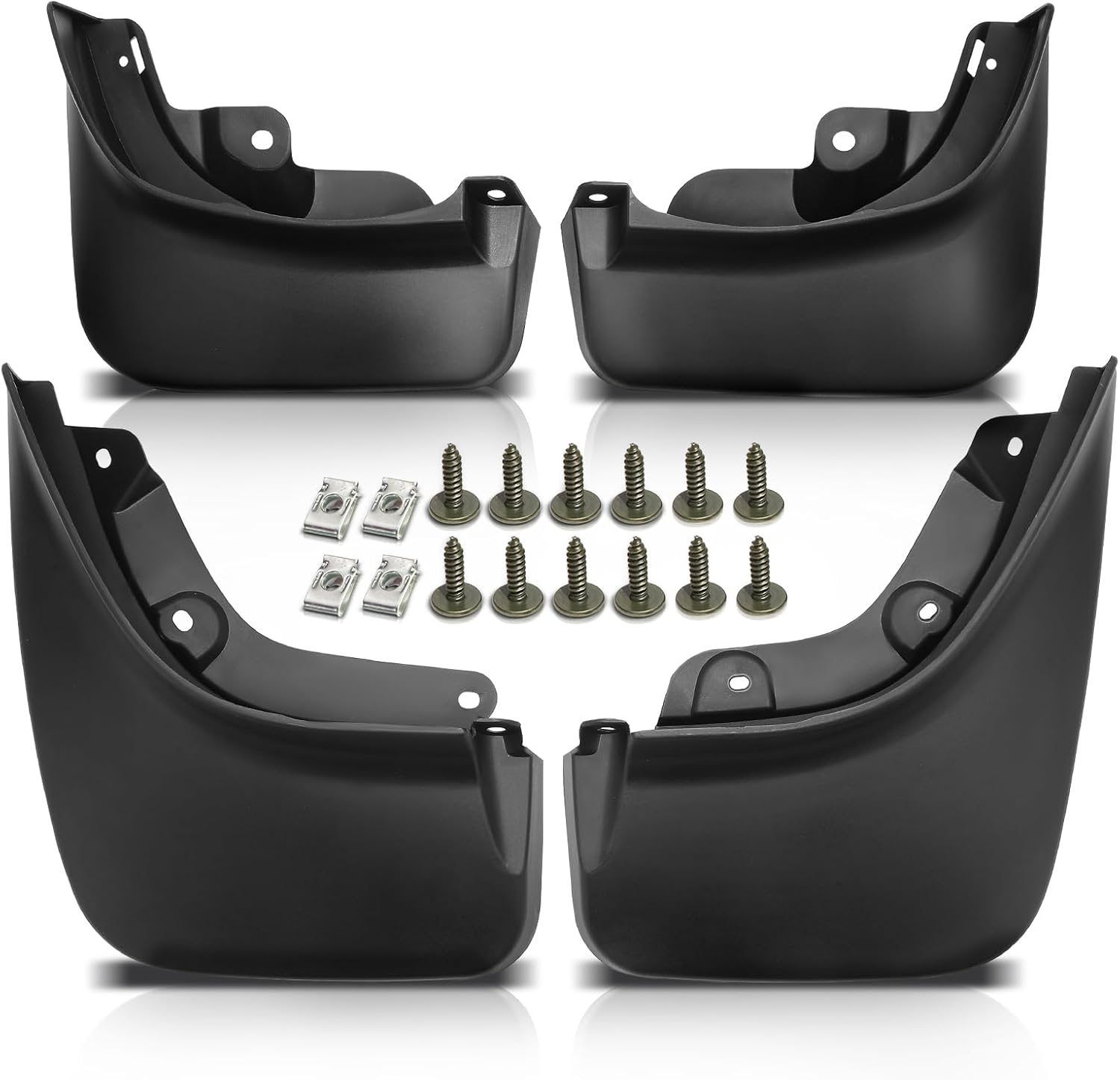 A-Premium 4PCS Mud Flaps Splash Guards Mudflaps Mudguards Compatible with Land Rover Range Rover 2022 2023 2024, Front and Rear