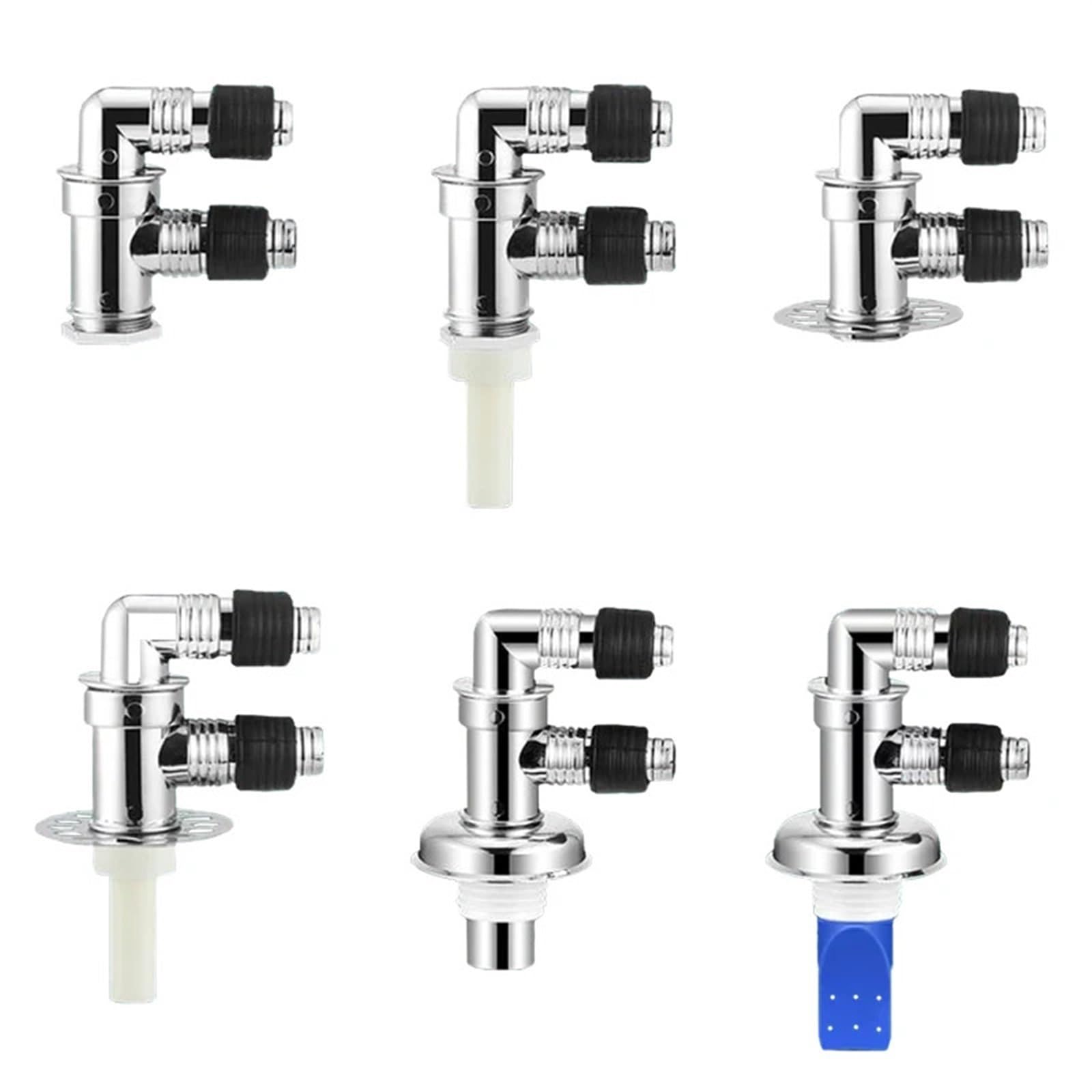 « F » Machine à Laver rotative à Trois Voies Siphon de Sol à Joint spécial Tuyau de Drainage Égout Dispositif de prévention des odeurs et des débordements Toilettes(Sealed Base)