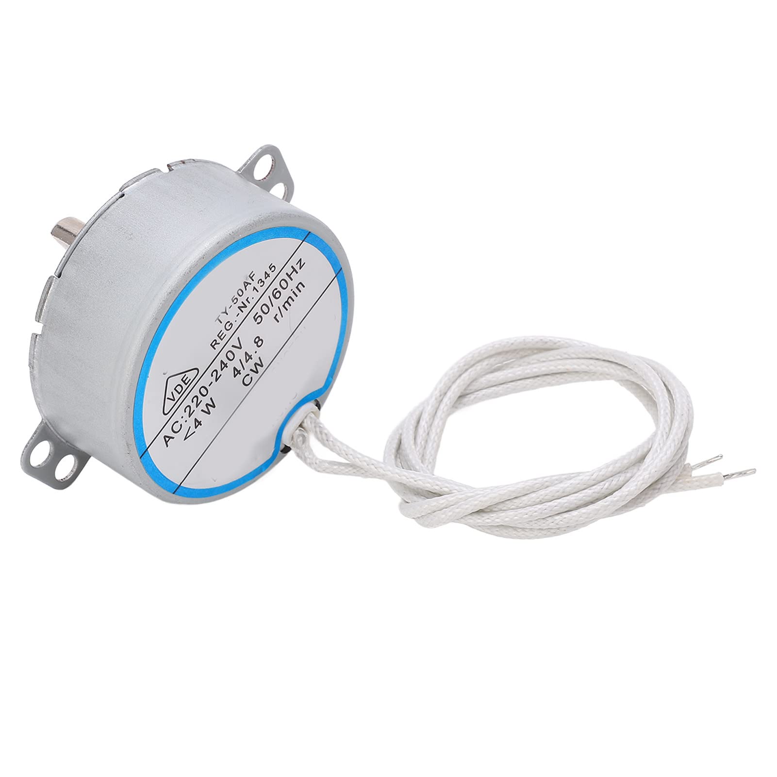 Moteur Synchrone, AC 220‑240V 2,5R TY 50AF avec Vitesse Réglable Moteur de Platine Synchrone CW Motor électrique Undirectionnel pour Divers Appareils électroménagers