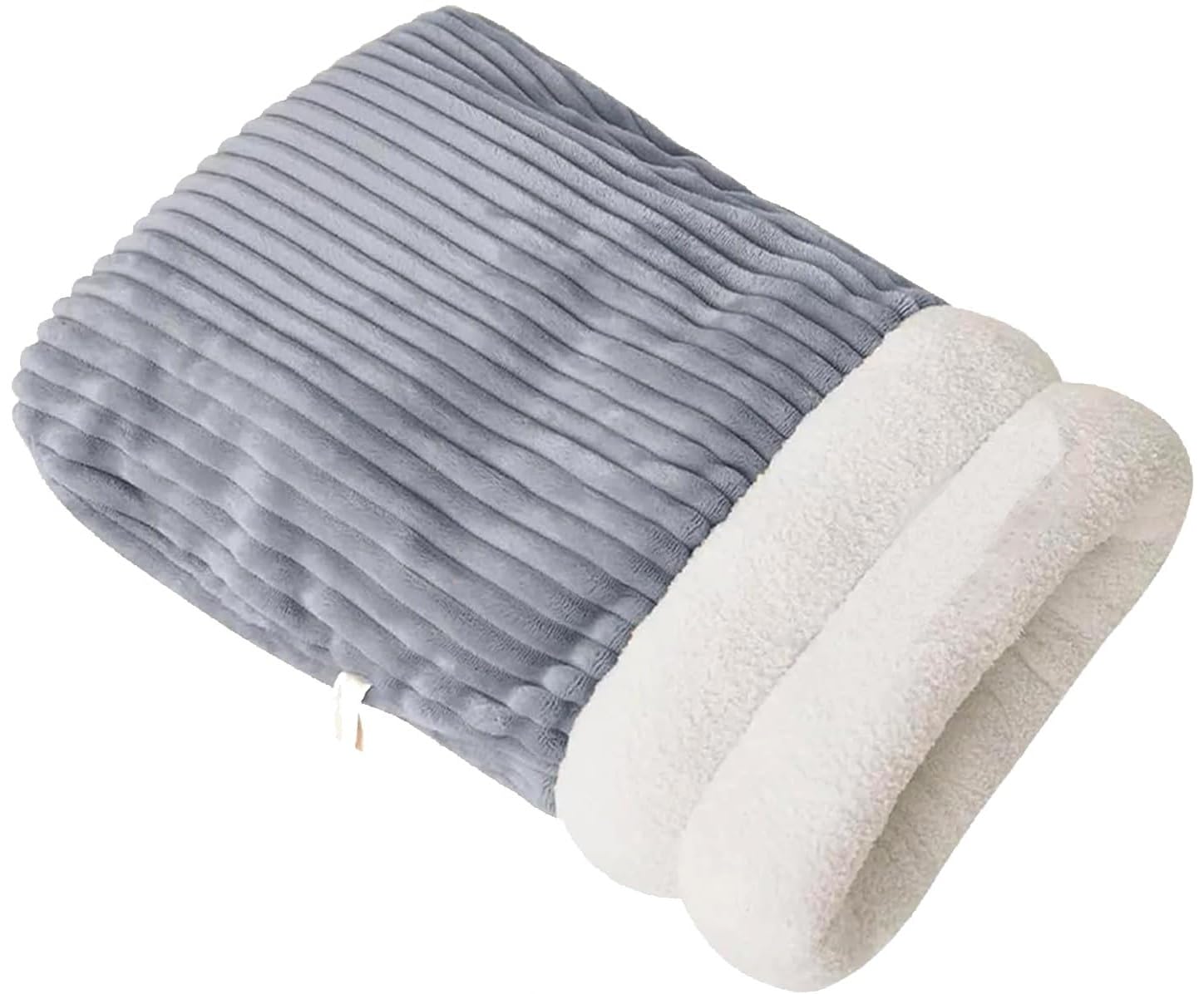 MASINIES Large Cat Sleeping Bag Soft Dog Warm Sleeping Bag Cat Winter Sleeping Bag 360° Windproof Pet Nest Bed Self Warming Bed (#1)