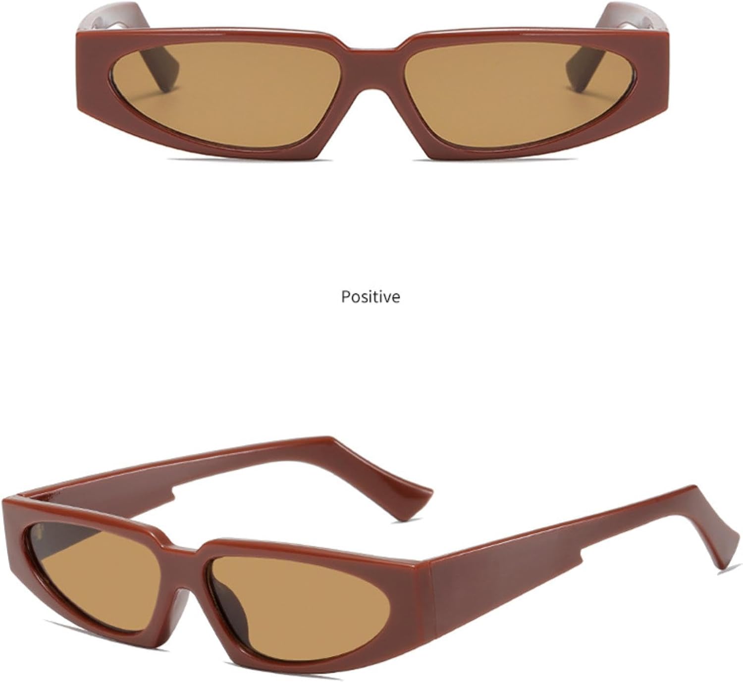 Triangle Narrow Frame Cat Eye Sunglasses Outdoors Trend Classic Simple Candy Color Sunglasses Uv400