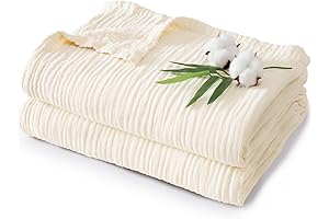 PHF Cooling Muslin Twin Blanket: Sweet Dreams for Hot Sleepers