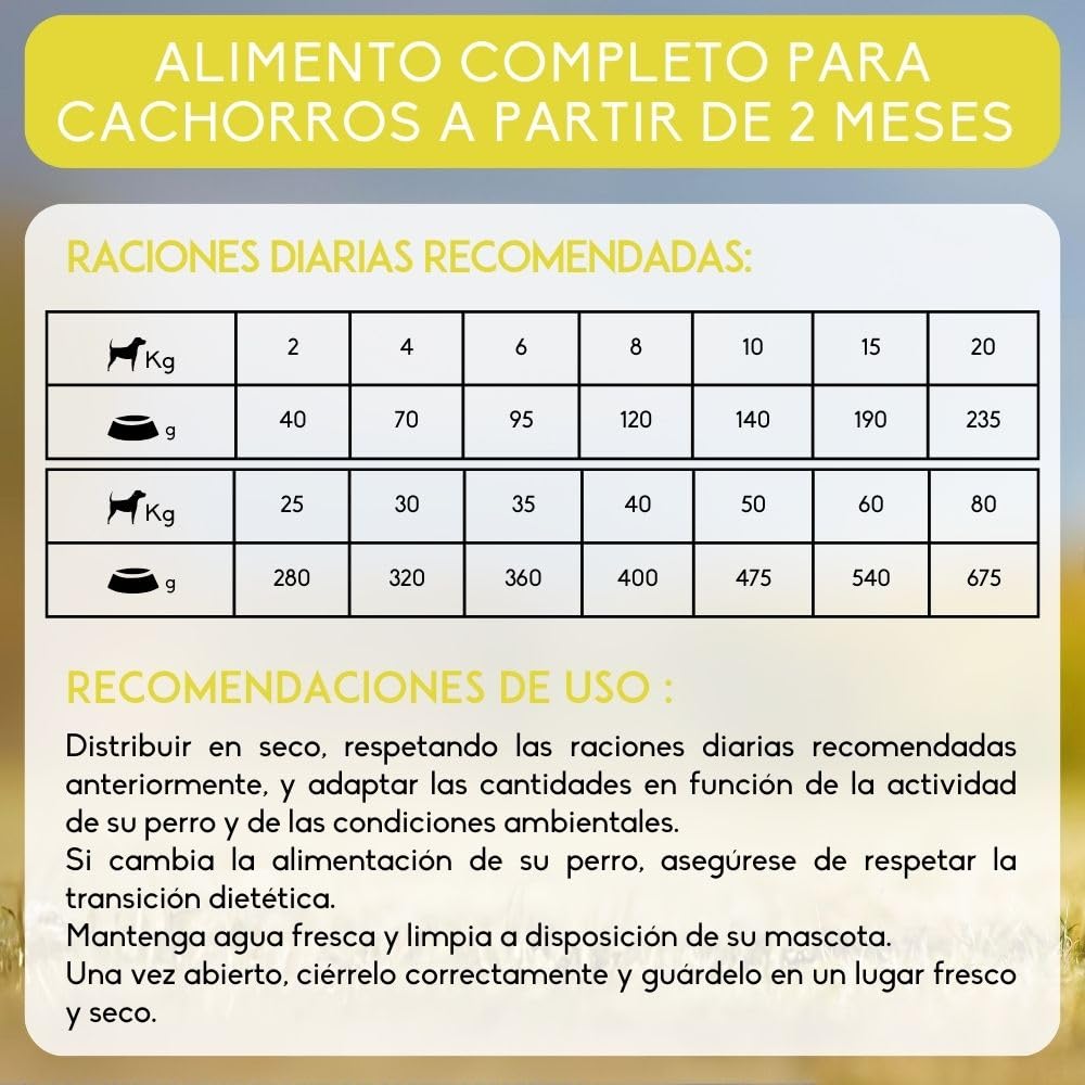 NUTRIVET - Premium Master Junior - Croquetas para Cachorros con Actividad Normal - Pollo y arroz - 15kg