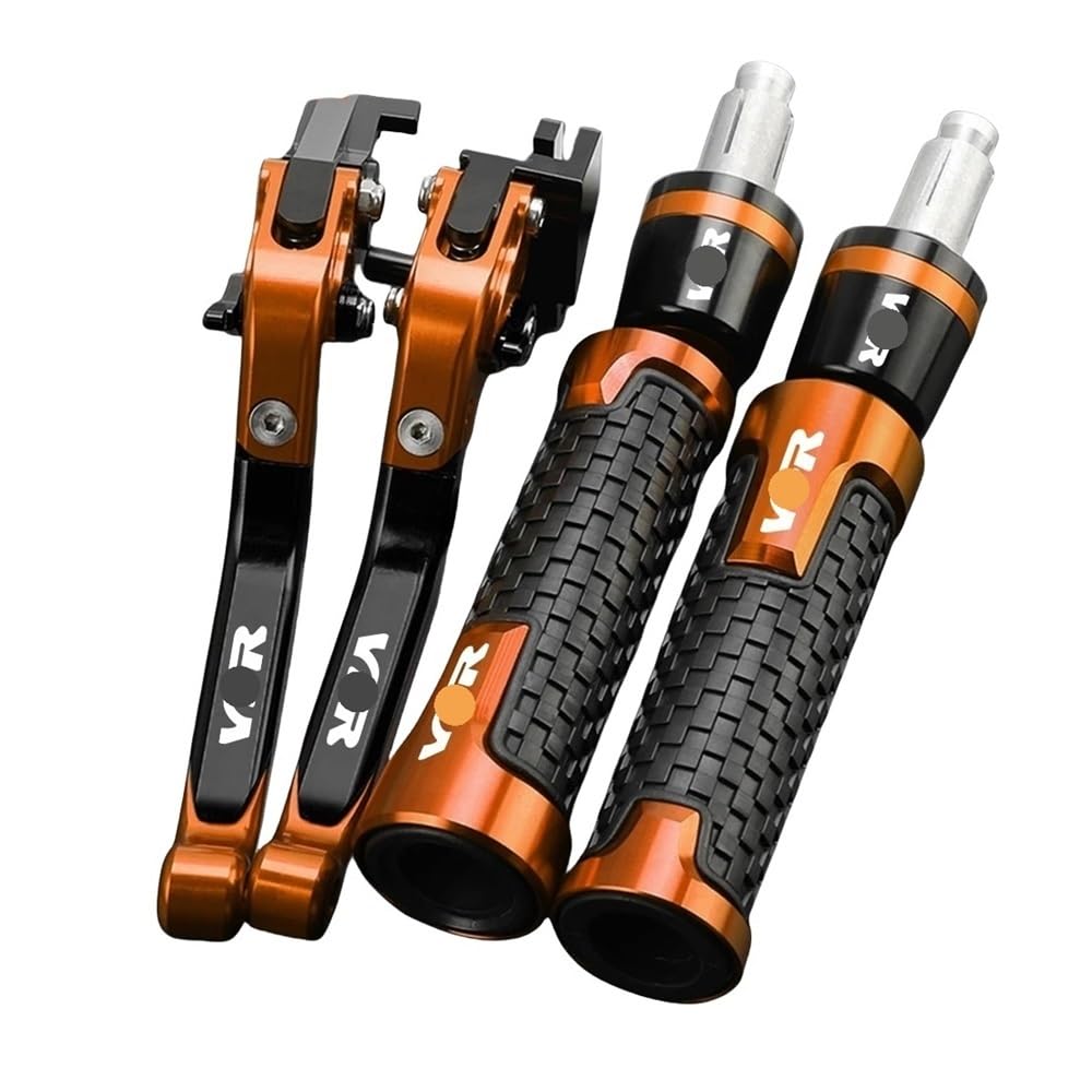 PLIQVBN Clutch Brake shafts Motorcycle Brake Clutch Levers Handlebar Grips Ends for VFR800 VFR800F VFR 800 for VTEC 2002-2017 VFR750 F/R/FH/FV