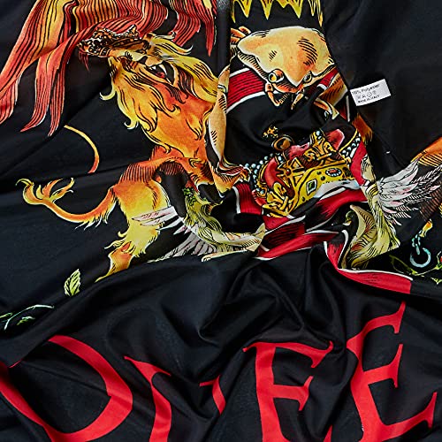 Heart Rock Original Queen Crest Flag, Fabric, Multicoloured, 110 X 75 X 0.1 Cm #TOP3