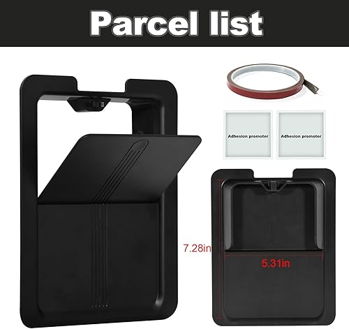 Miniatura 7 de SDPVorn Caja de almacenamiento oculta para Honda Civic 2022 2023, organizador de consola central, reposabrazos, tapa, caja de almacenamiento para