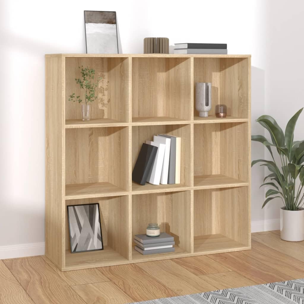 Generisch Bücherregal Sonoma-Eiche 98x29x97,5 cm Holzwerkstoff,Möbel,Regalsysteme,Bücherregale Bücherschränke-801128