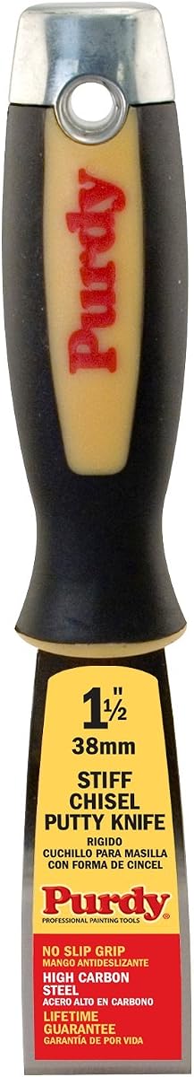 Purdy 14A900115 Surface Prep Tools Stiff Blade Premium Putty Knives & Scrapers with Hammerhead, 1-1/2 inch