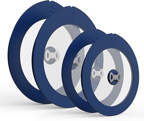 Paquete de 4 tapas de repuesto para Pyrex 7201-PC 4 tazas y 7402 recipientes de vidrio de 67 tazas a prueba de fugas