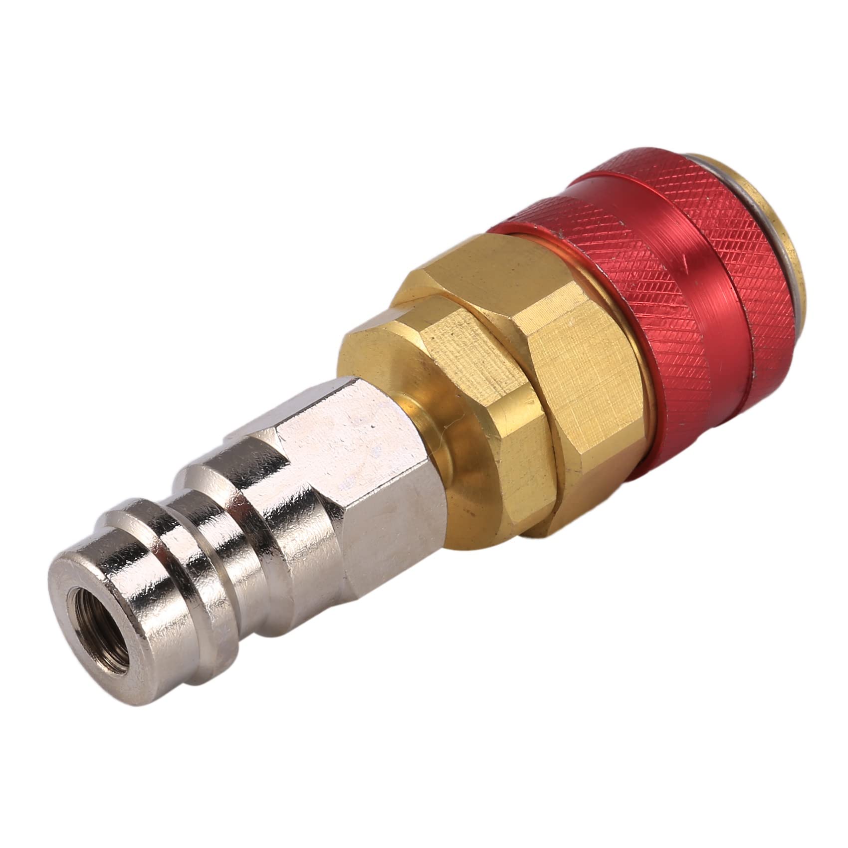 Pack Adattatori R134a - Adattatore Di Prolunga Lato Alto E Basso Adattatore Di Conversione R134a Attacco Rapido 134a Per Aria Condizionata Auto