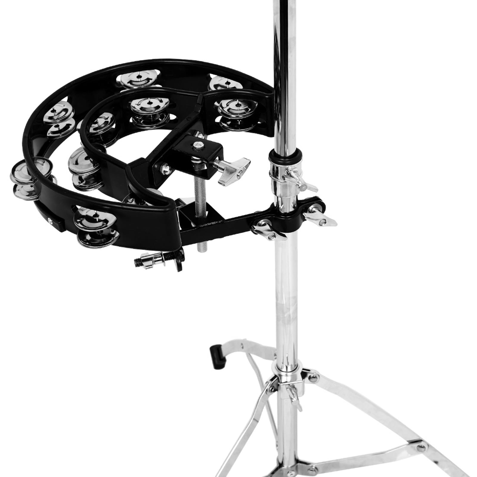 Cowbell Stand Extension Clip Verstellbare Metall Cowbell Clamp Drum Tamburin Clip Percussion Instrument