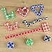 Hotusi 24 Pack 24 Blocks Magic Speed Cube, Mini Snake Twisty Puzzle Toys for Children's Intelligence Development Party Bag Fillers Party Favour(Random Colors)