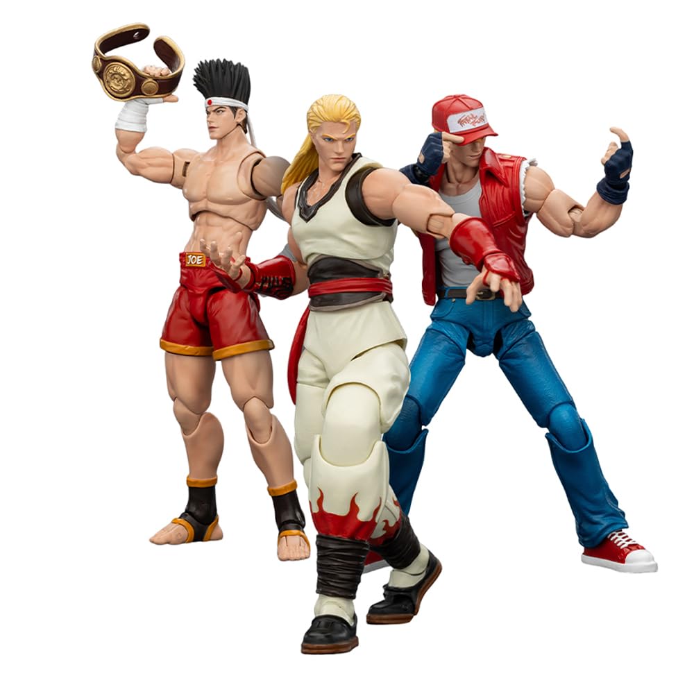Amazon.com: JOYTOY 1/18 Action Figure KOF '98UM Fatal Fury Team