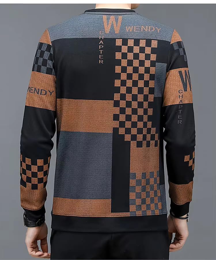 Image of Men's Premium Long Sleeve Shirt Fabric, Elegant & Comfortable Fit