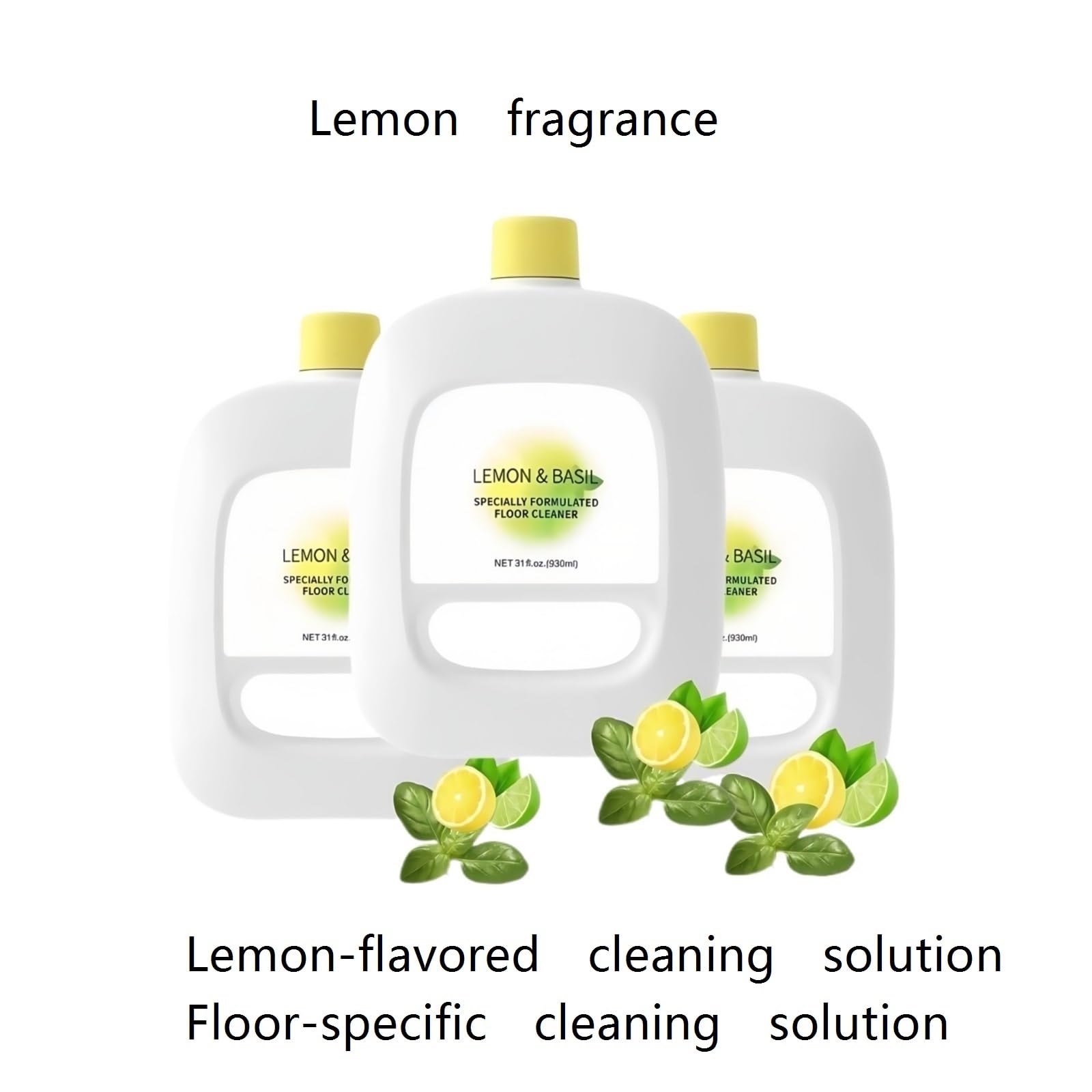 3er-Pack, 930 Ml Bodenreinigungslösung, Kompatibel Mit Narwal | 3er-Pack 930 Ml Bodenreinigungslösung Mit Zitronenduft, Freo/Freo X Ultra/J5/J4/J3/J2/J1/S2/S1 Roboter-Mopps