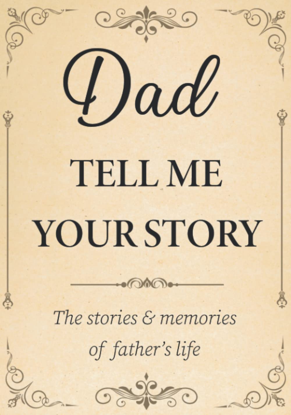 Dad Tell Me Your Story & Mum What’s Your Story - Blank Guided Memory Note Books