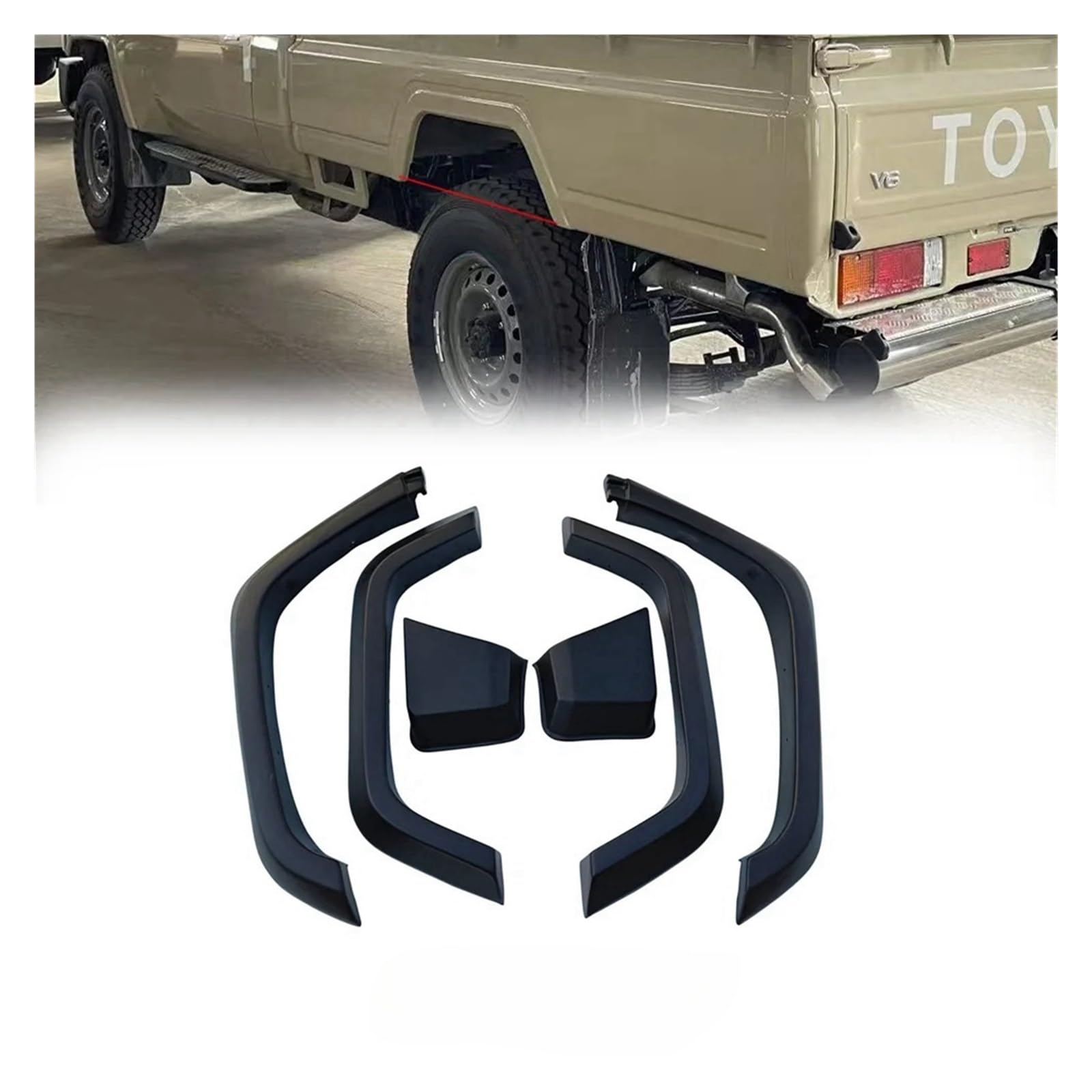 Amazon.com: ZAFABGWV Fender Flares Wheel Arch Compatible for