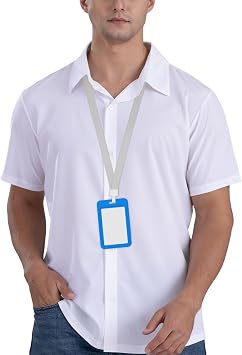 Custom Badge Holder Vertical Custom Id Holders for Badges Custom Badge Plastic Holder
