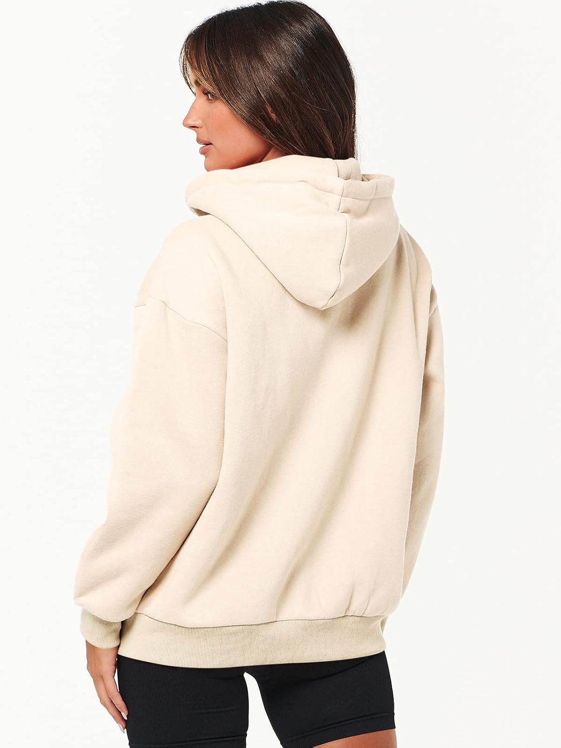Puntoco - Sudadera De Manga Larga Para Mujer, Informal, Con Cordón, Ligera, Con Capucha, Suelta Puntoco Puntoco-4295 | En Línea