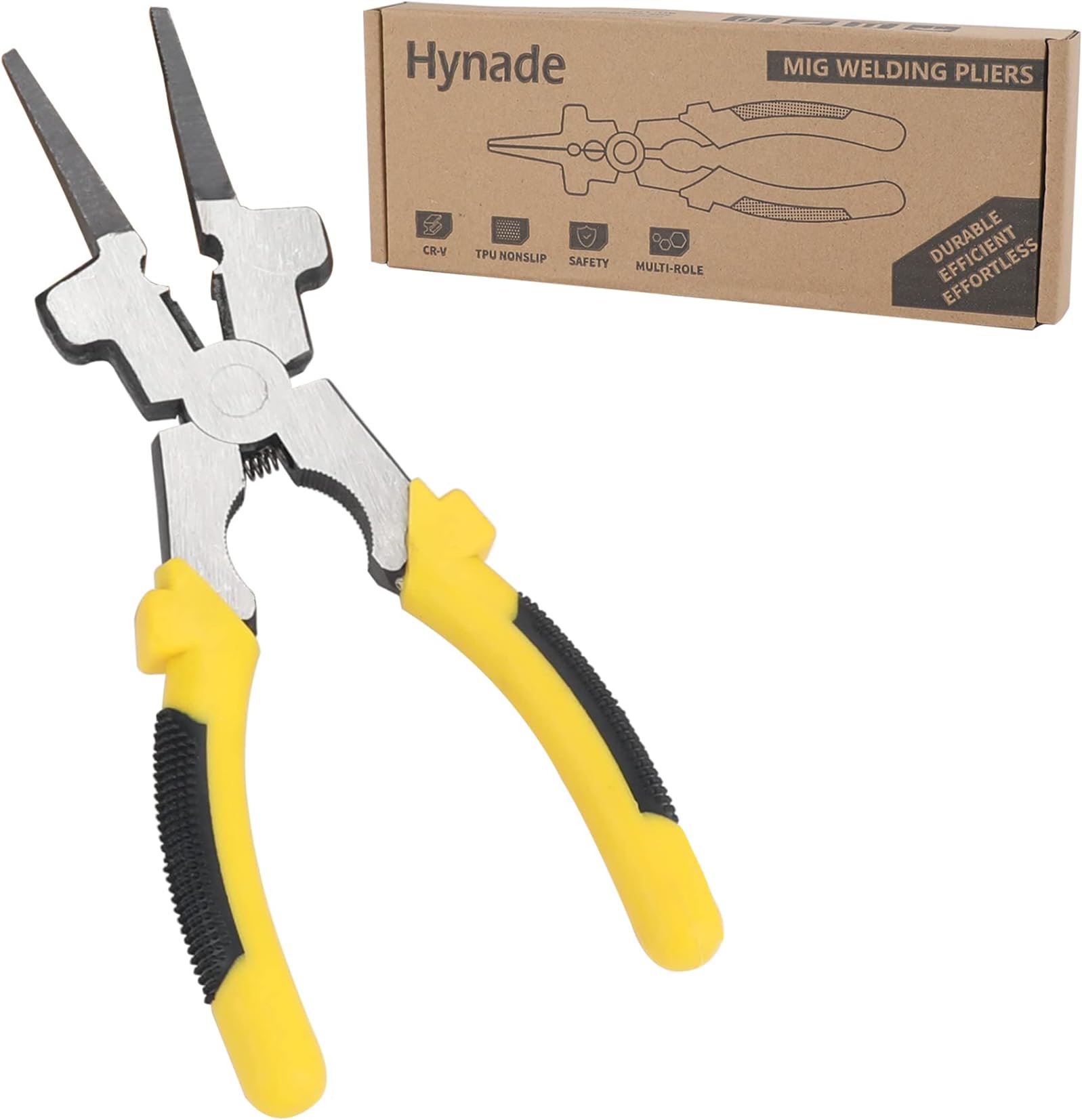 ION TOOL Welding Pliers, 8" Blue/Black