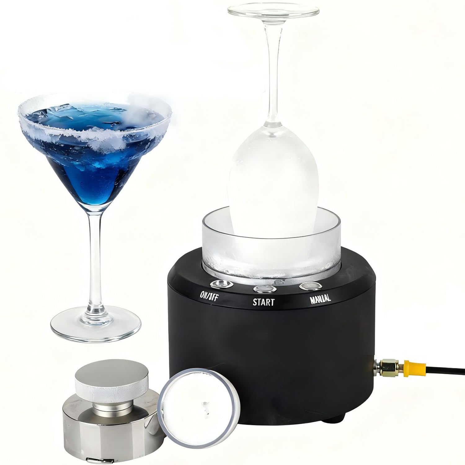 RETRIN Portable Dry Ice Maker Machine,12–15s Instant Dry Ice Block Maker