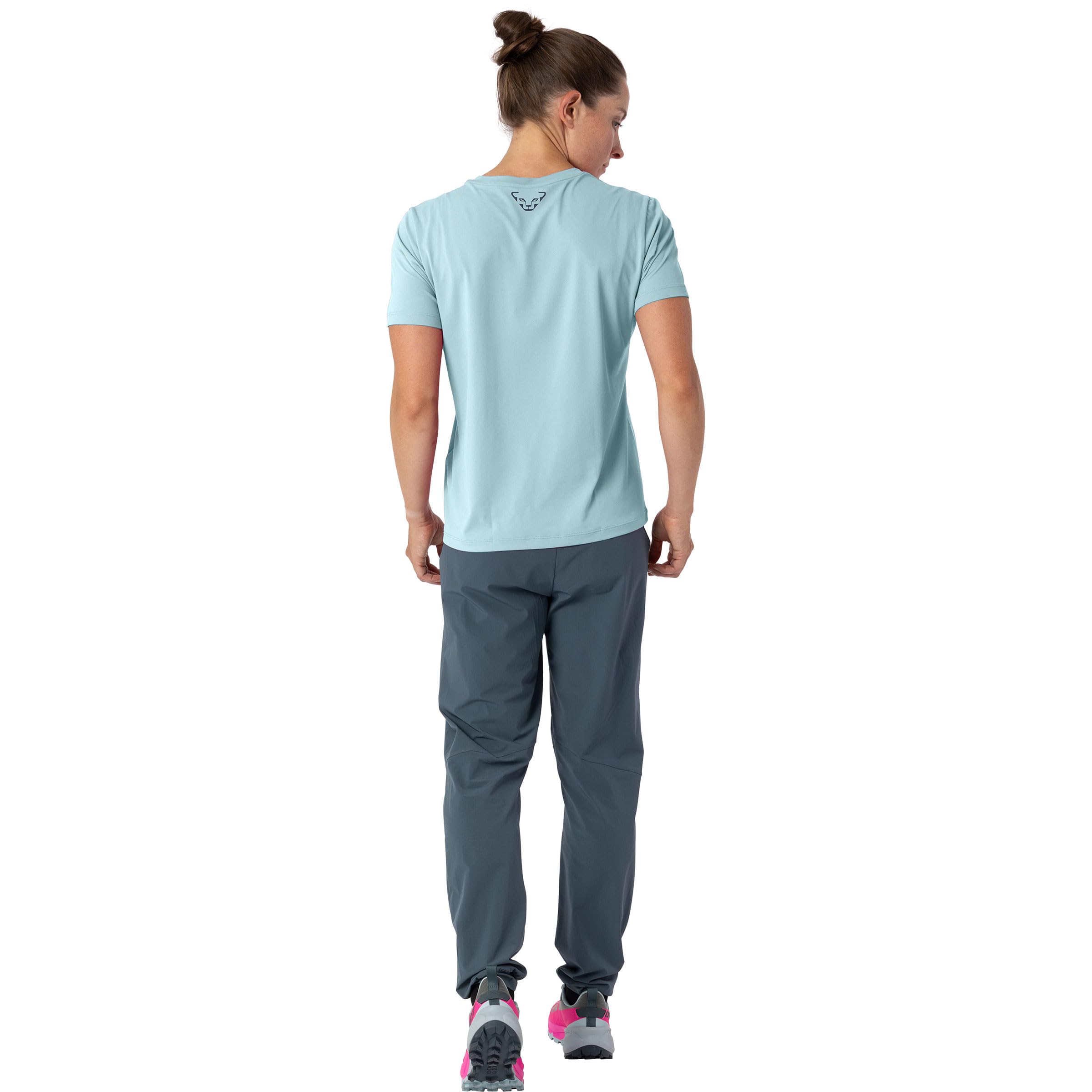DYNAFIT Donna Traverse Maglietta, Cloud Blue, M