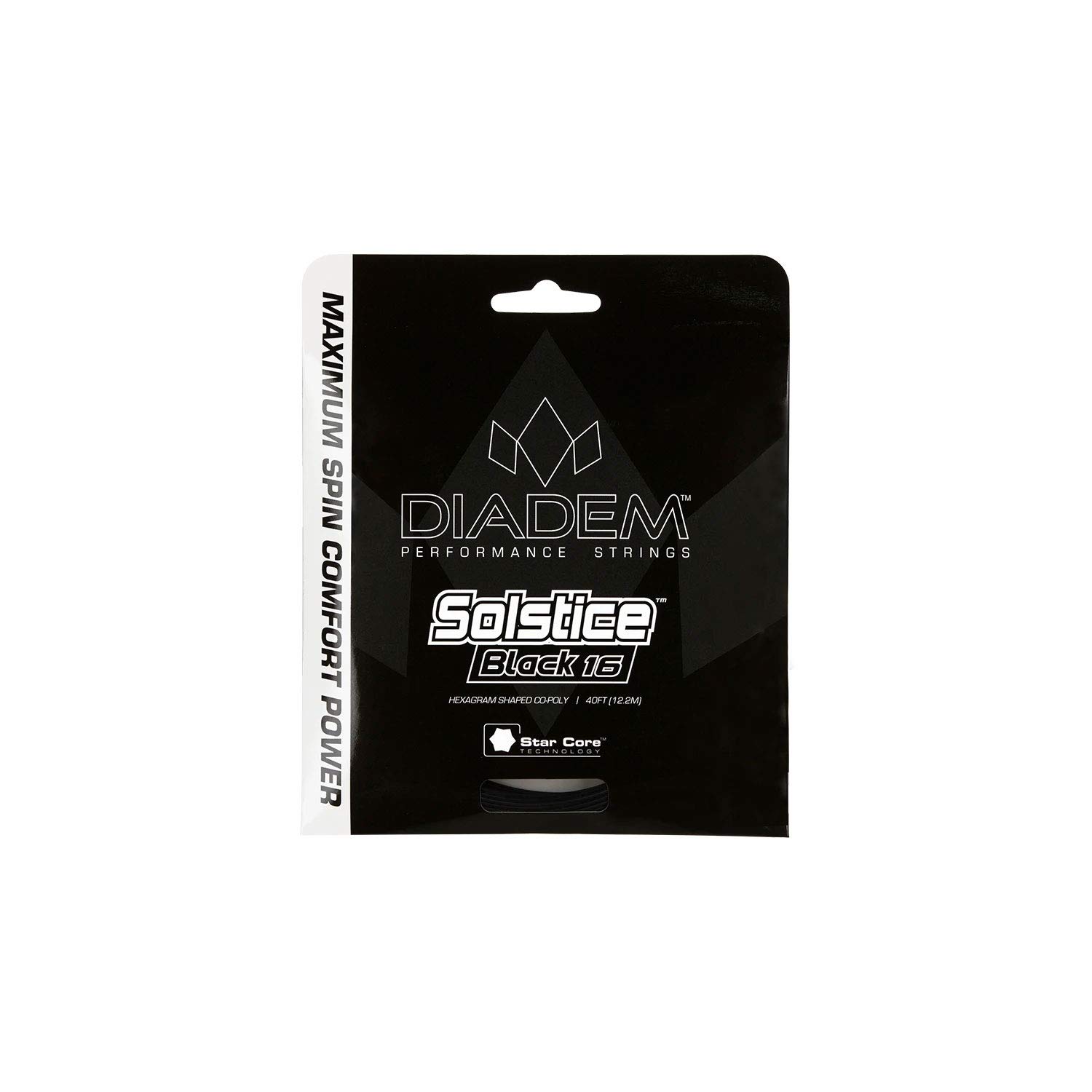 DIADEM Solstice Black (17-1.20mm) String Set