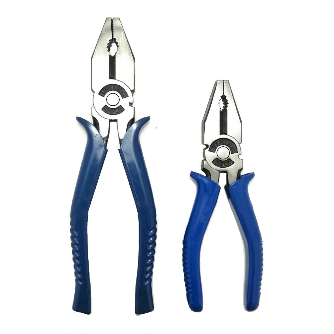 Viking Gold Combination Plier Set of 2 Combo ( 8 inch + 6.5 inch- Blue Color)