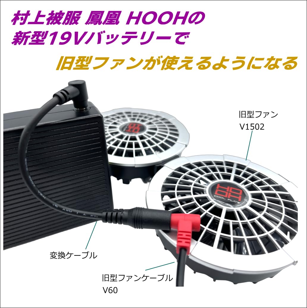 Amazon.co.jp: CNCTWO(コネクトツー) 村上被服 空冷作業服 旧型ファン