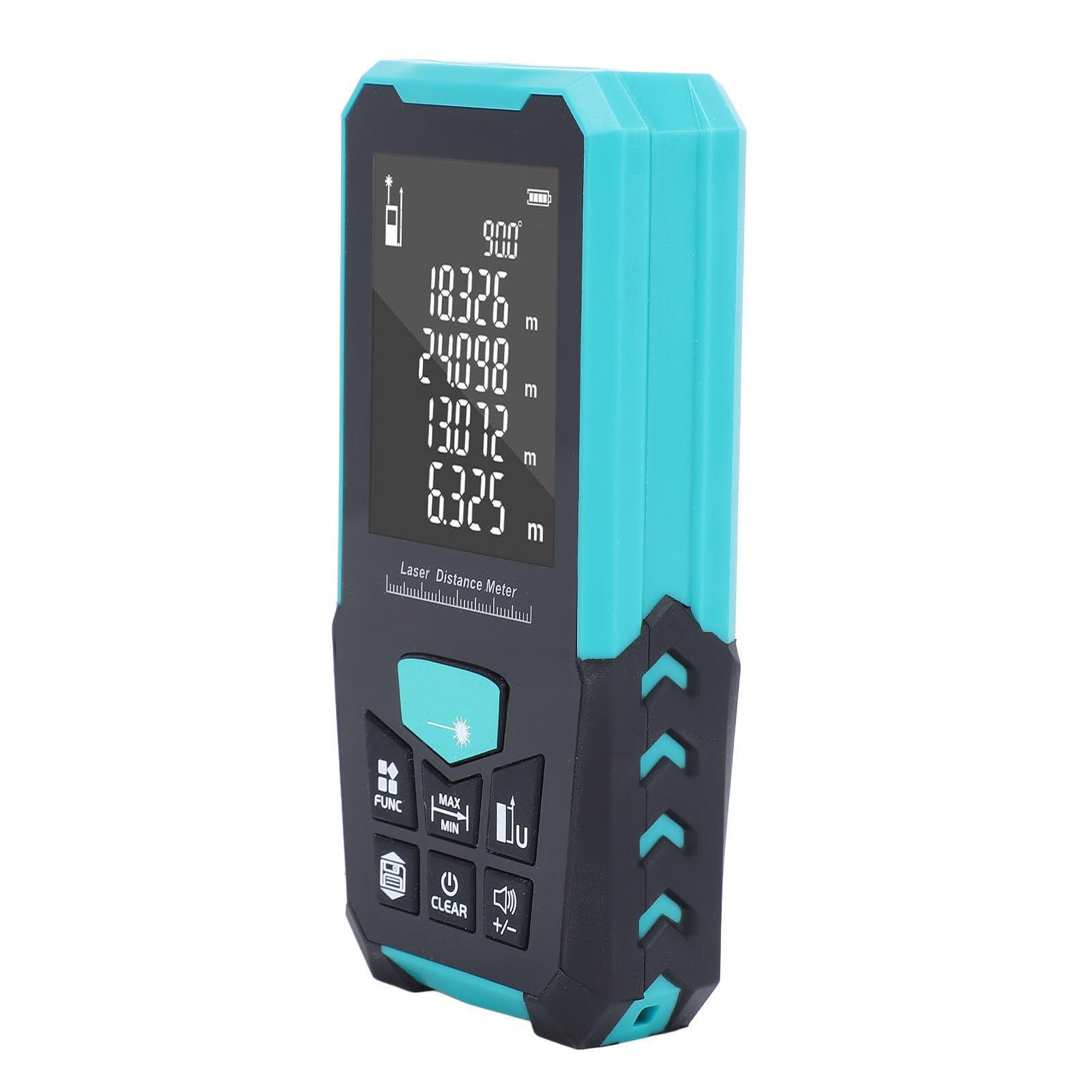 Pomiar Laserowy, Cyfrowy Dalmierz Laserowy z możliwością ładowania 0,05-100 M z 2,4-calowym Wyświetlaczem LCD do Użytku Domowego