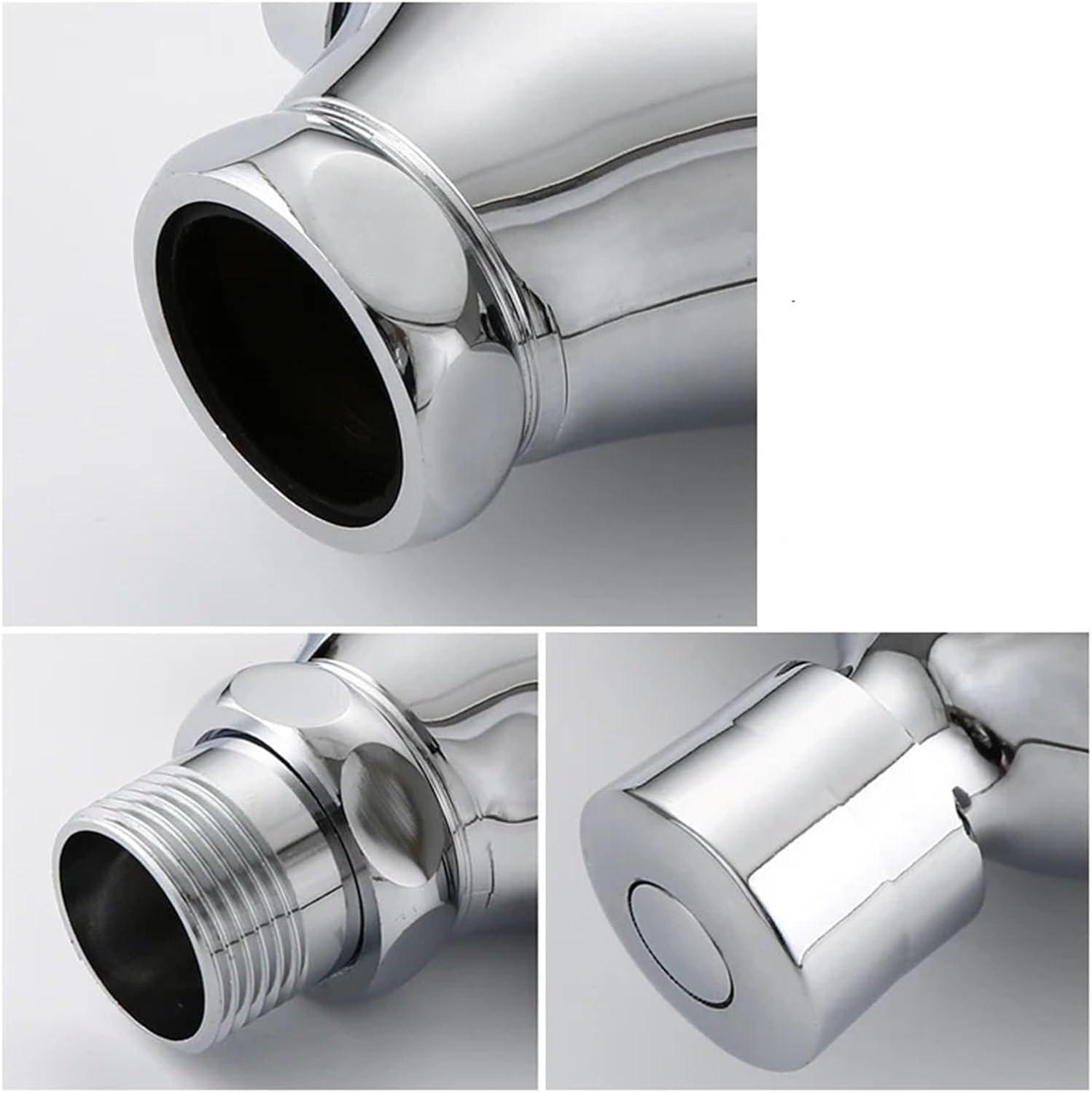 Toilet Flush Valve Copper Flushing Valve Hand Pressed Self Closing Flushing Valve Urinal Flushing Bathroom Sanitary Accessories