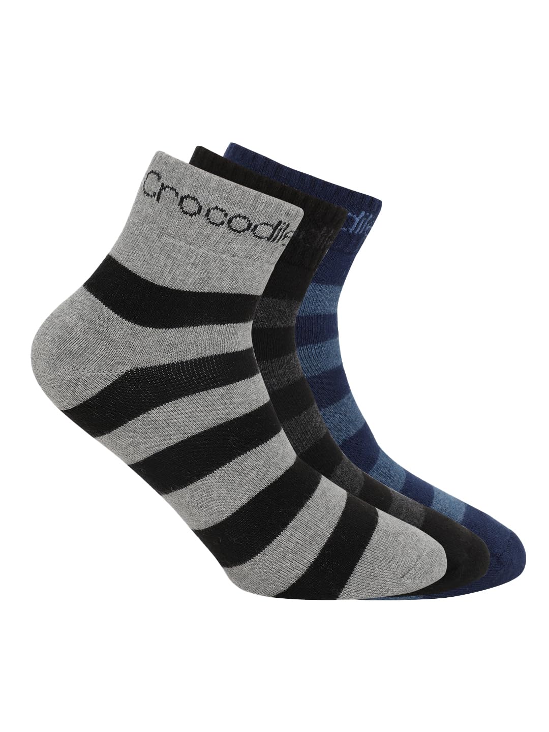 CROCODILE Men’s Cotton Terry Stretch Socks | Soft Cushioned Casual Socks for Everyday Comfort-picture-13
