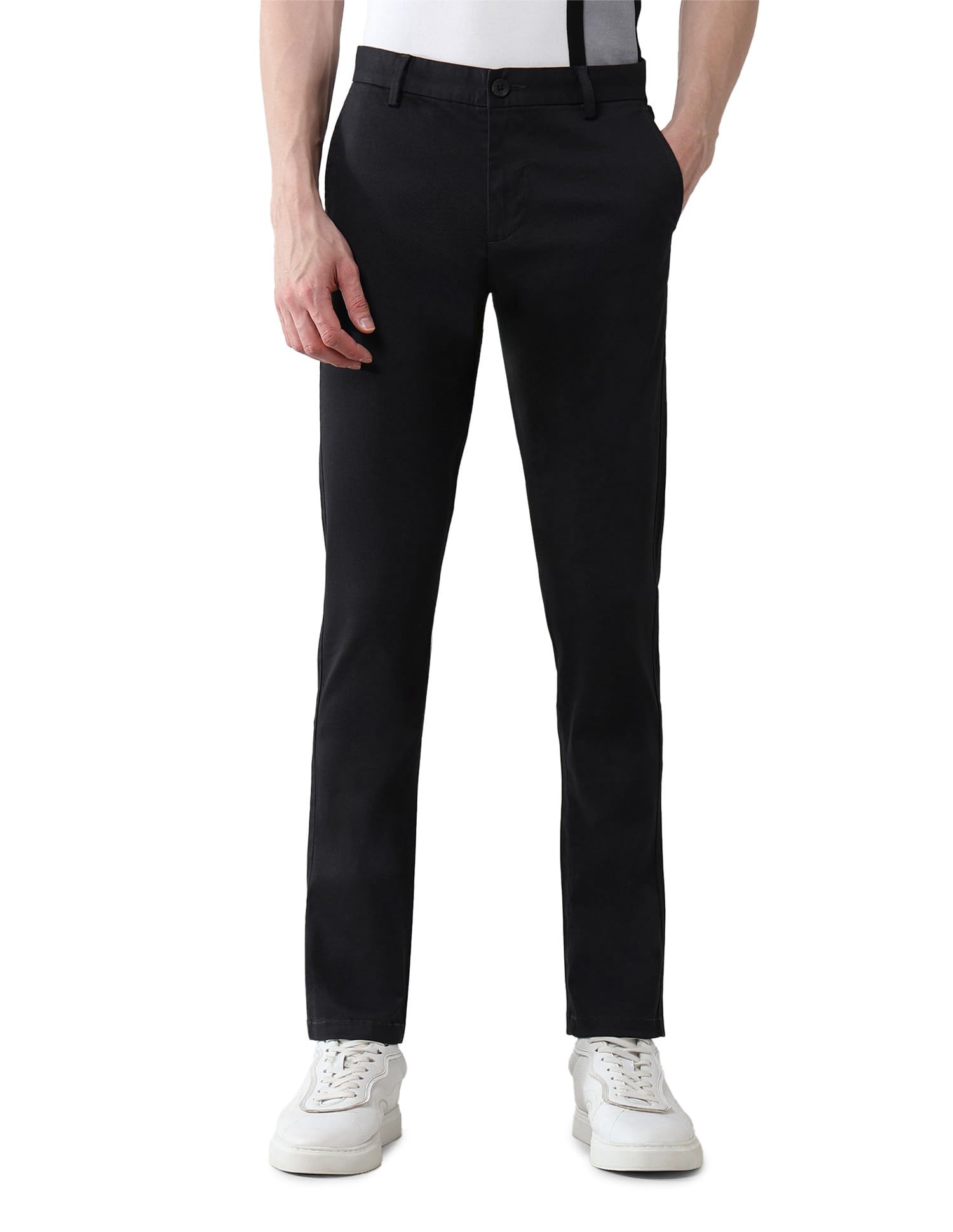 arrow sports Arrow Sport Men's Slim Pants (ASAETRO2890_Black-picture-27