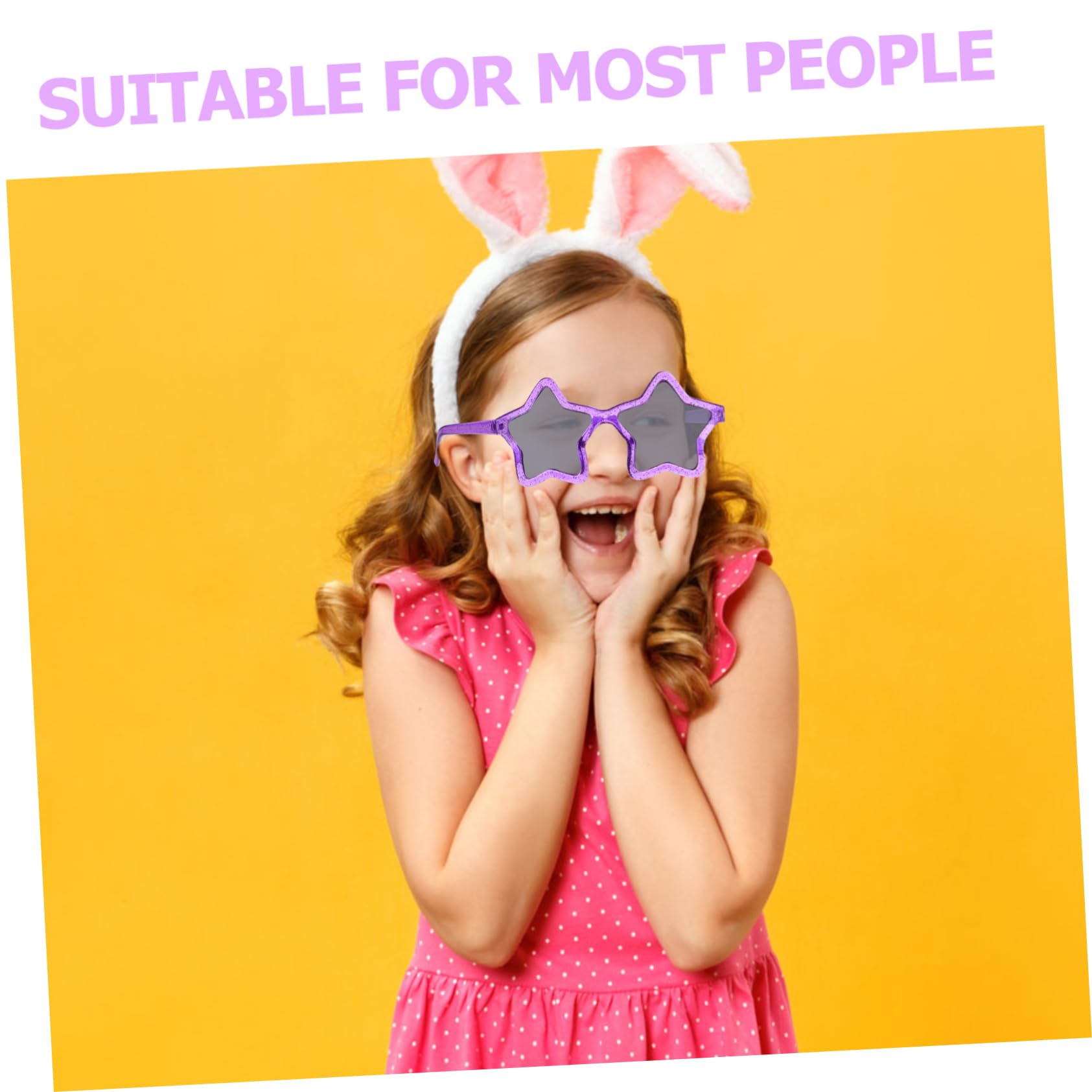 Ausgefallene Brille Stern Sonnenbrille Große Mode Sonnenbrille Große Kinder Hawaiianische Party Kinderbrille Sternförmige Brille Sternförmige