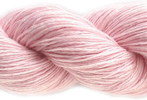 5 madejas de hilo de lana Ave Mink Cashmere mezclado con hilo de ganchillo suave para dedos, suéter, bufandas, sombreros y proyectos de